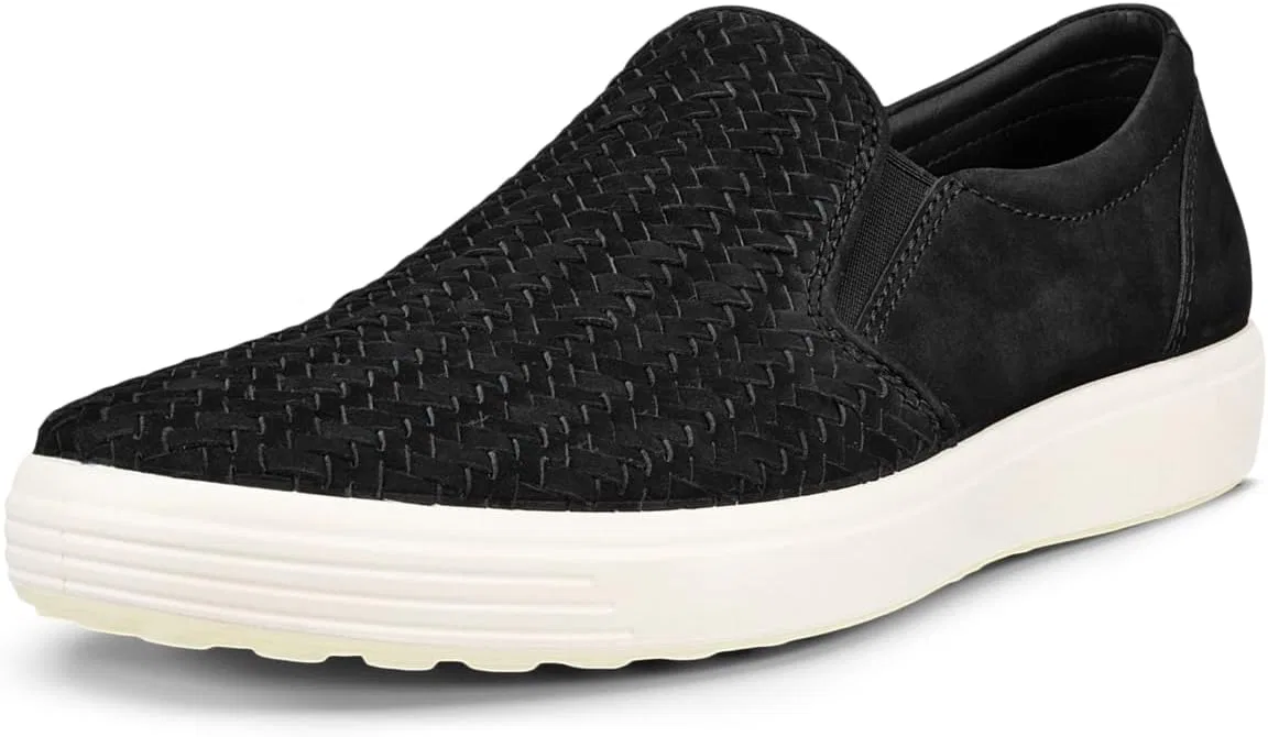 Женские кроссовки Ecco Soft7w-430003, Black (Black Nubuck)