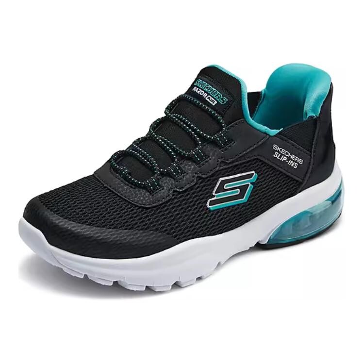 Кроссовки Skechers Kids Lifestyle Shoes Kids Low-top Black/Blue, черный/синий — фото 2