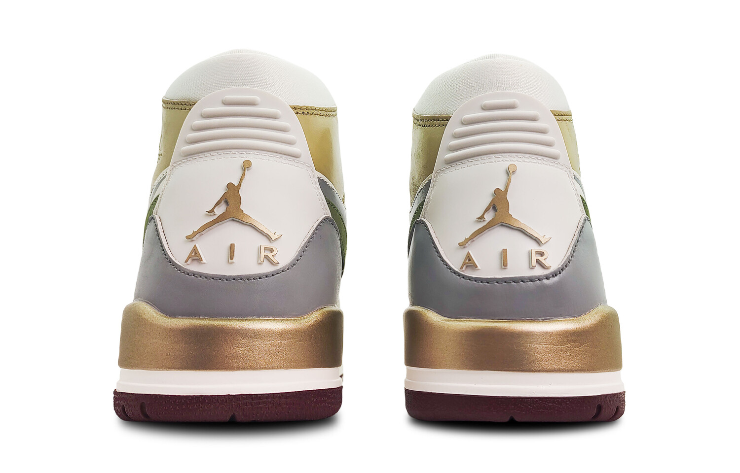 Мужские баскетбольные кроссовки Jordan Legacy 312 Vintage, Gray/White — фото 4