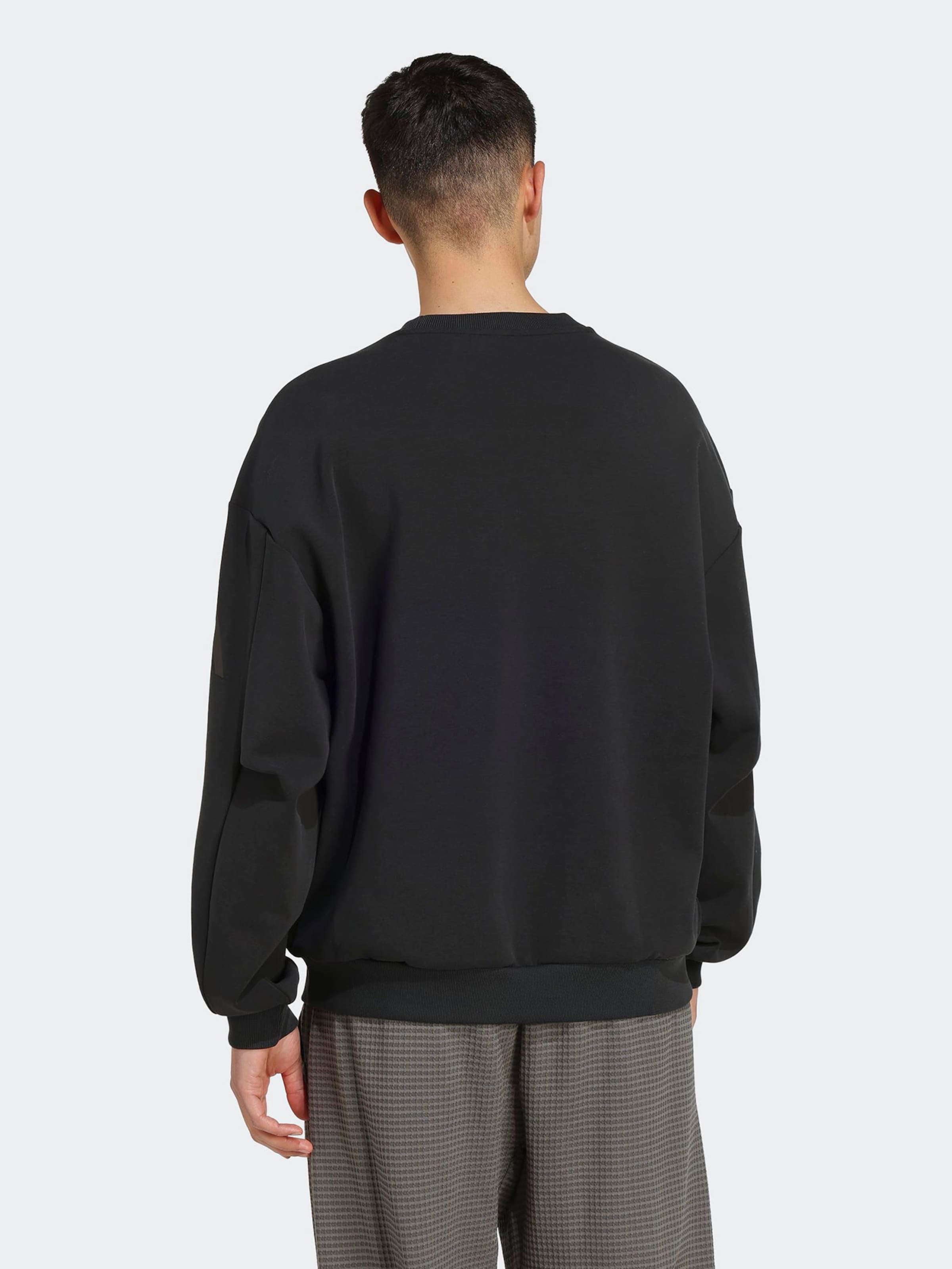 Adidas Sportswear Спортивный свитшот 'Soft Lux' в черном цвете — фото 3