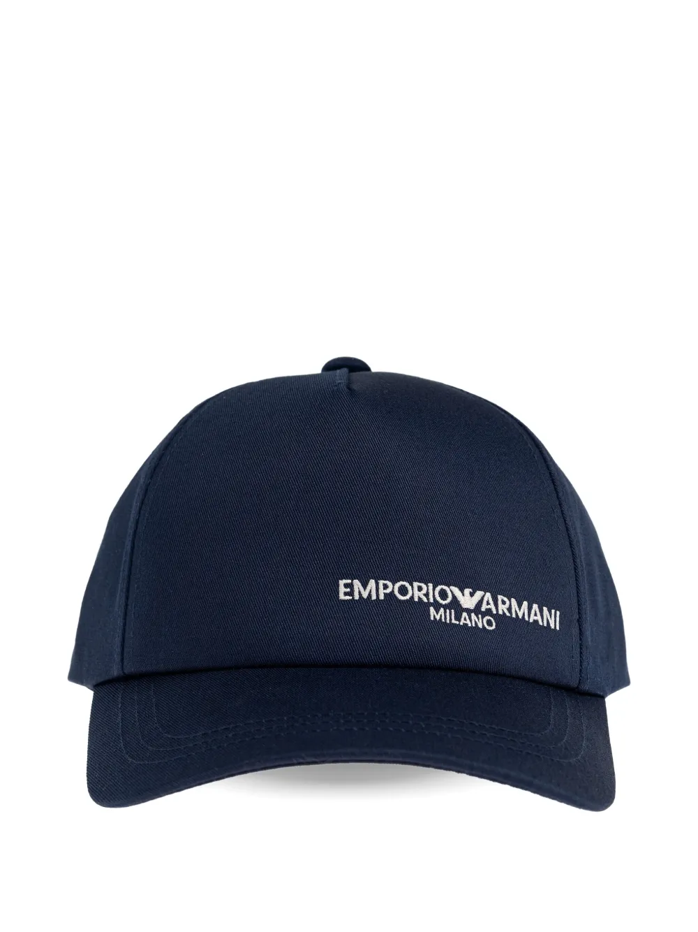 

Бейсболка с вышитым логотипом EMPORIO ARMANI, синий