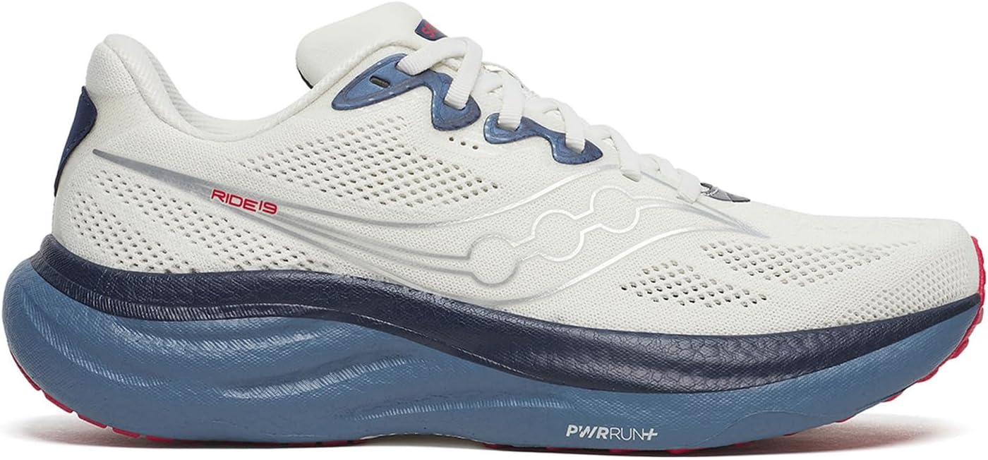 Мужские кроссовки Saucony Ride 19, слоновая кость — фото 2