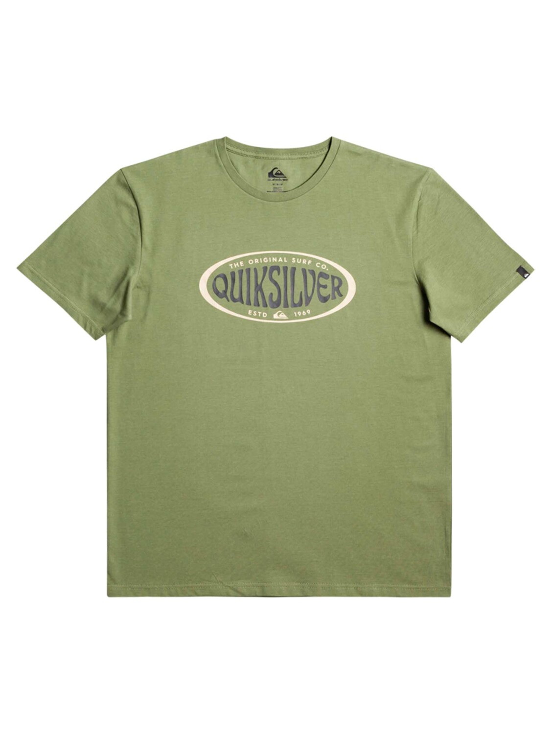 

Футболка Quiksilver IN CIRCLES SS, зеленый