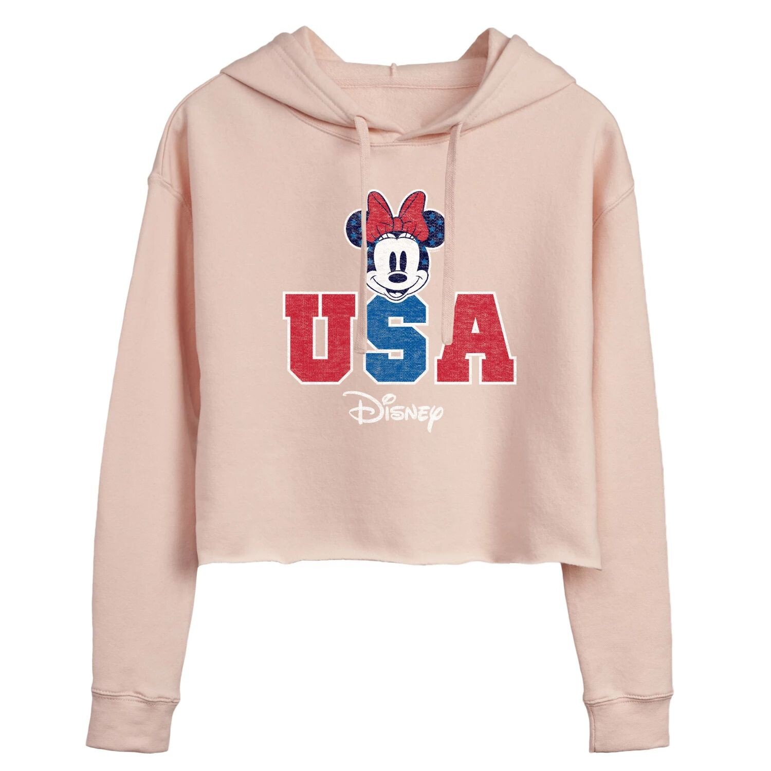 

Укороченная толстовка с капюшоном Disney's Juniors USA Minnie Disney