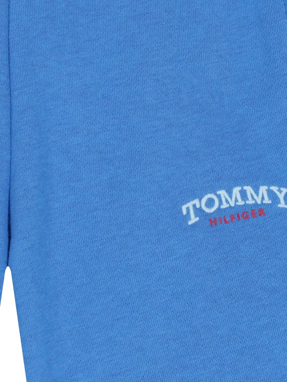 Шорты с вышитым логотипом Tommy Hilfiger Junior, синий — фото 3