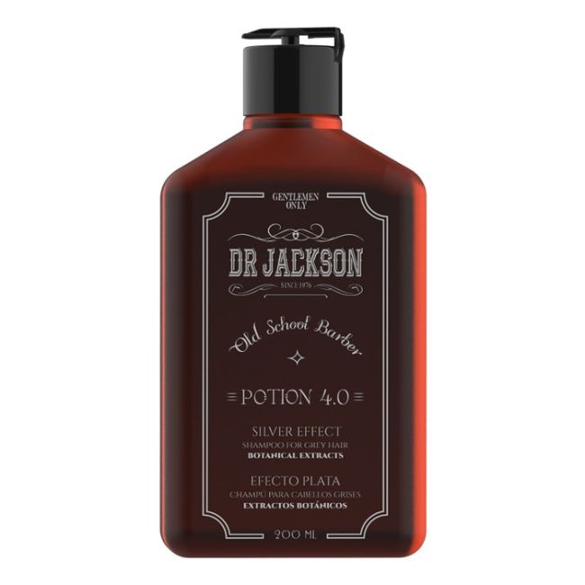

Шампунь для мужчин Potion 4.0 с серебряным эффектом Dr Jackson, 200 мл