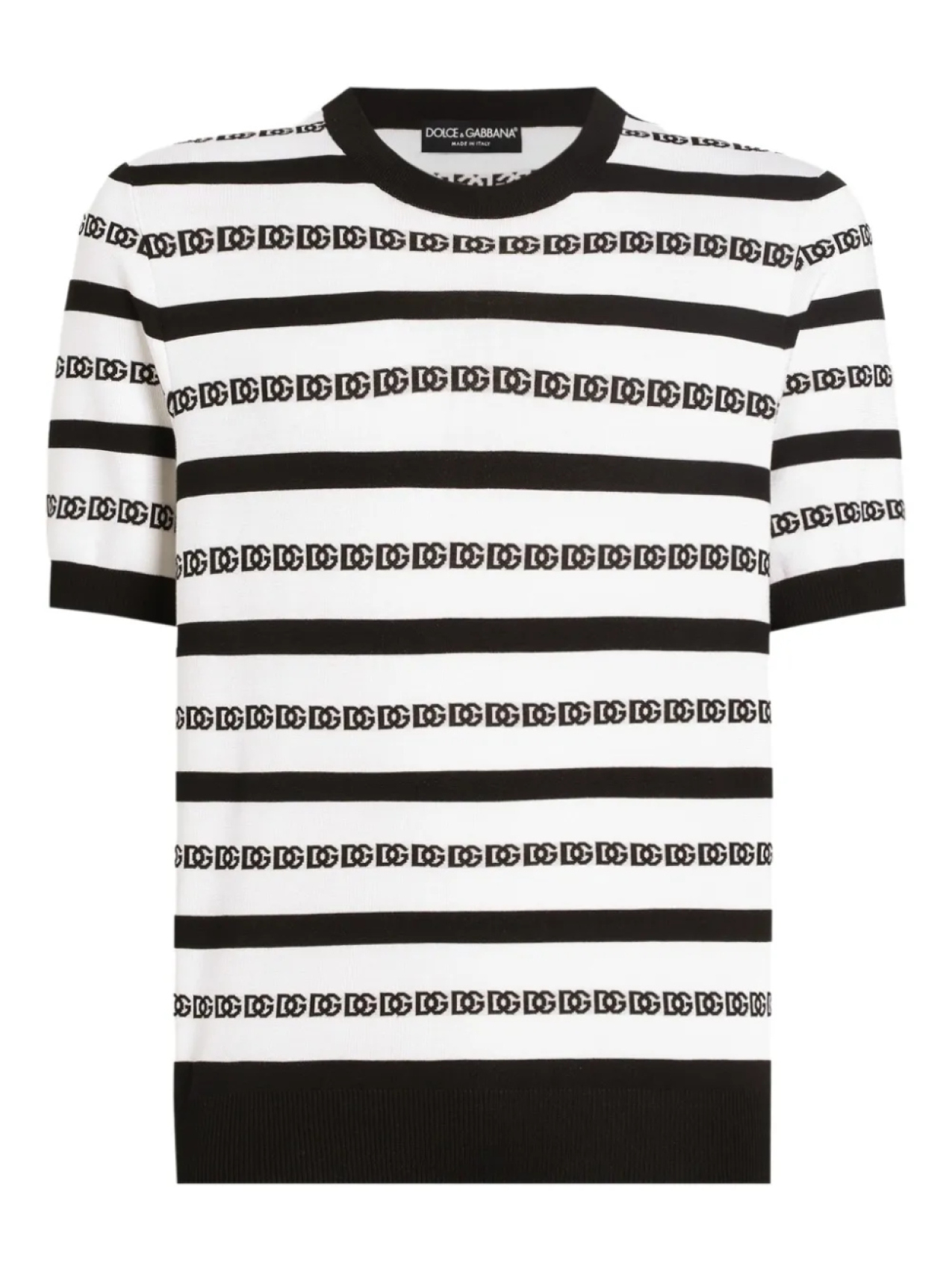 

Dolce & Gabbana шелковая футболка, белый