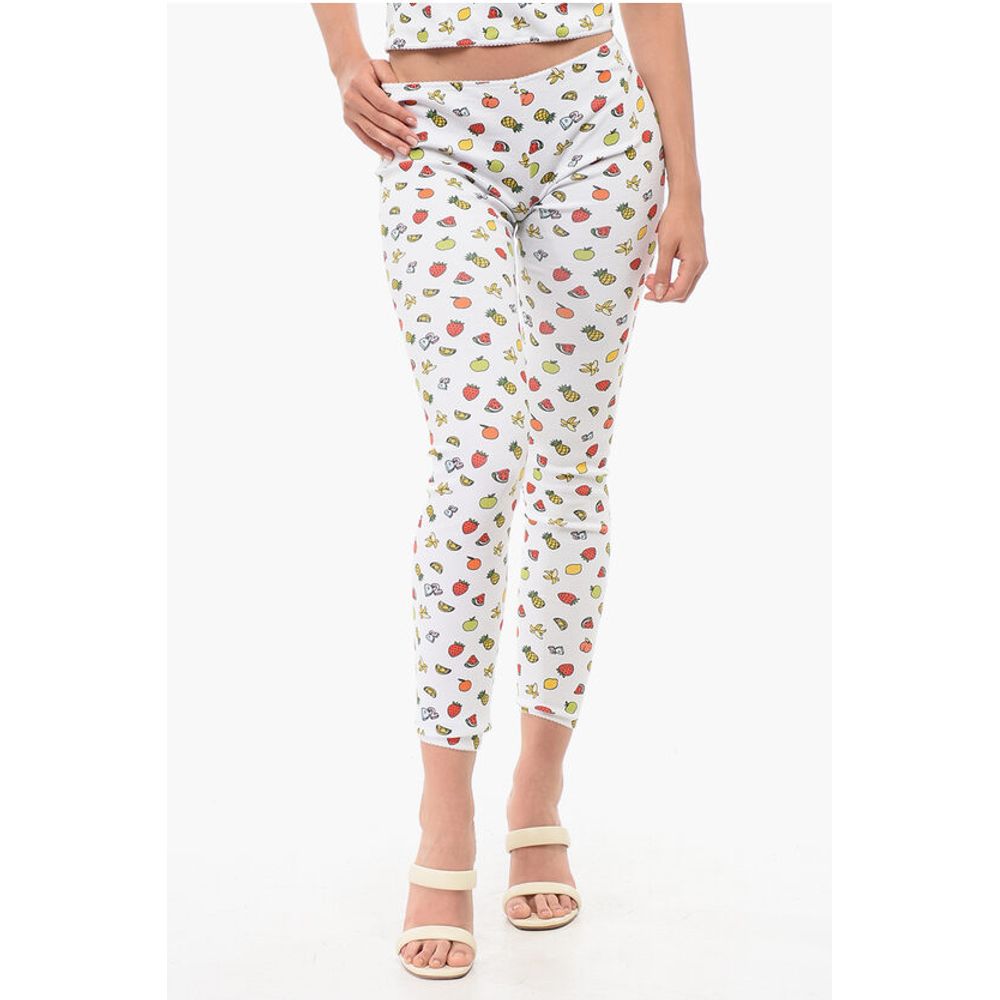 

Леггинсы FRUITY из хлопковой смеси Dsquared2, белый