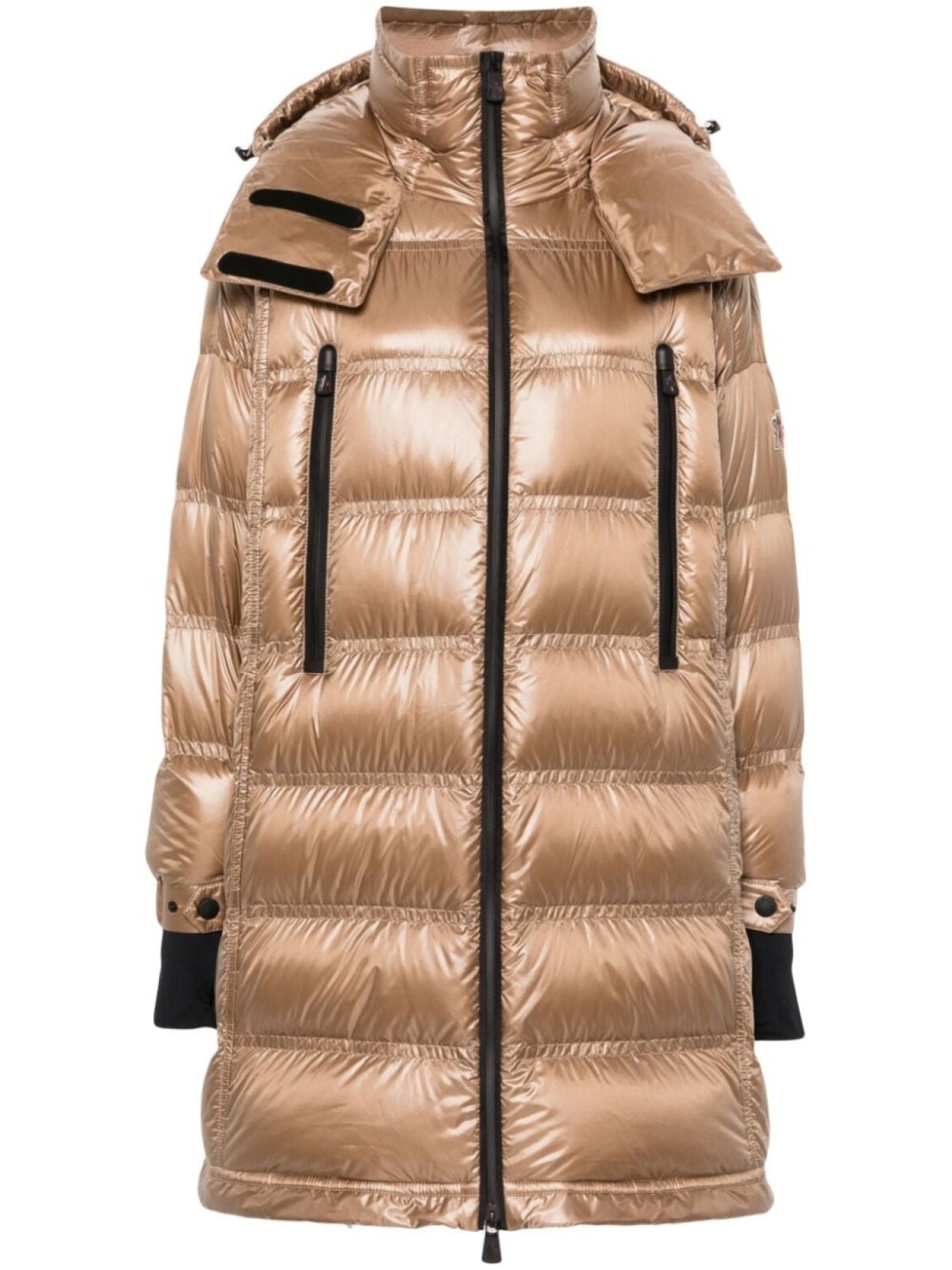 

Moncler Grenoble пуховик Rochelairs, коричневый