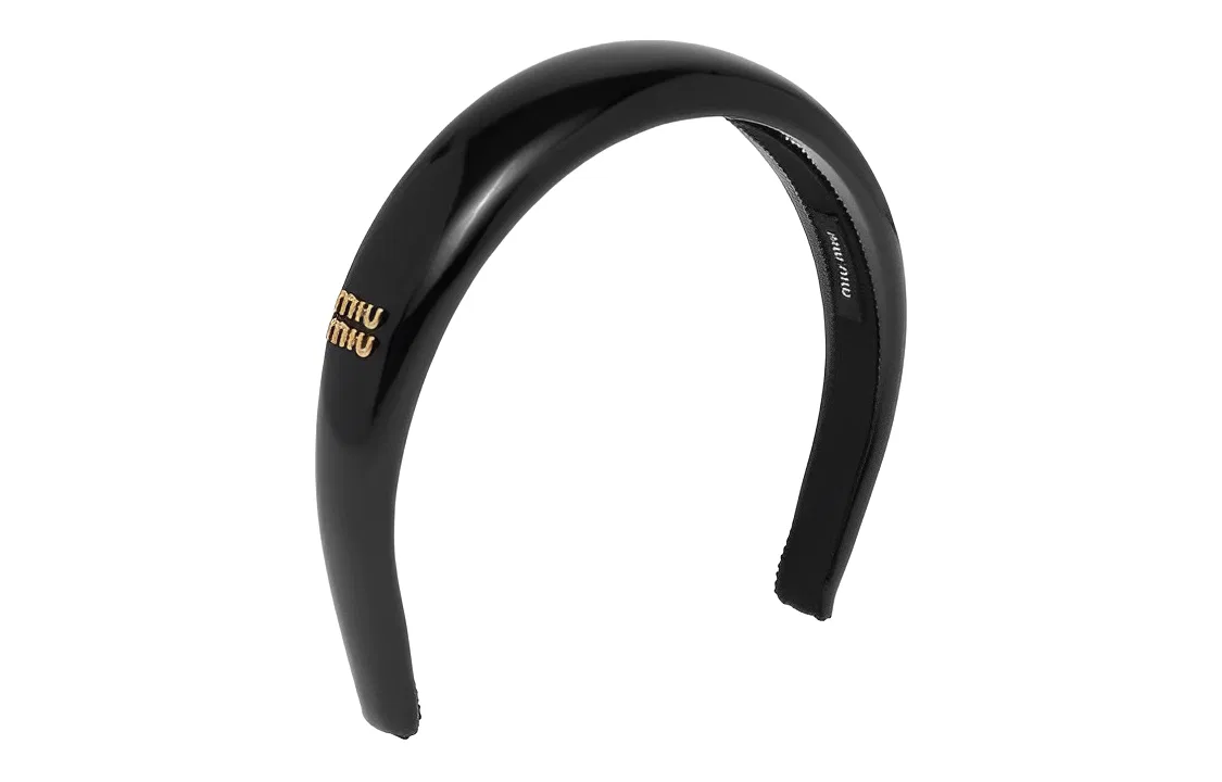 Ободок для волос MIU MIU Black