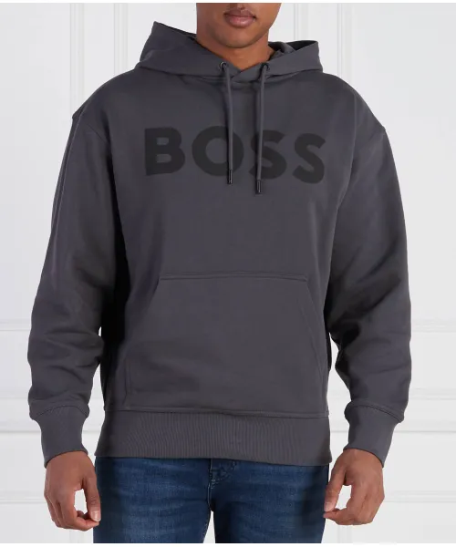 

Толстовка Webasichood Regular fit Boss Orange, серый