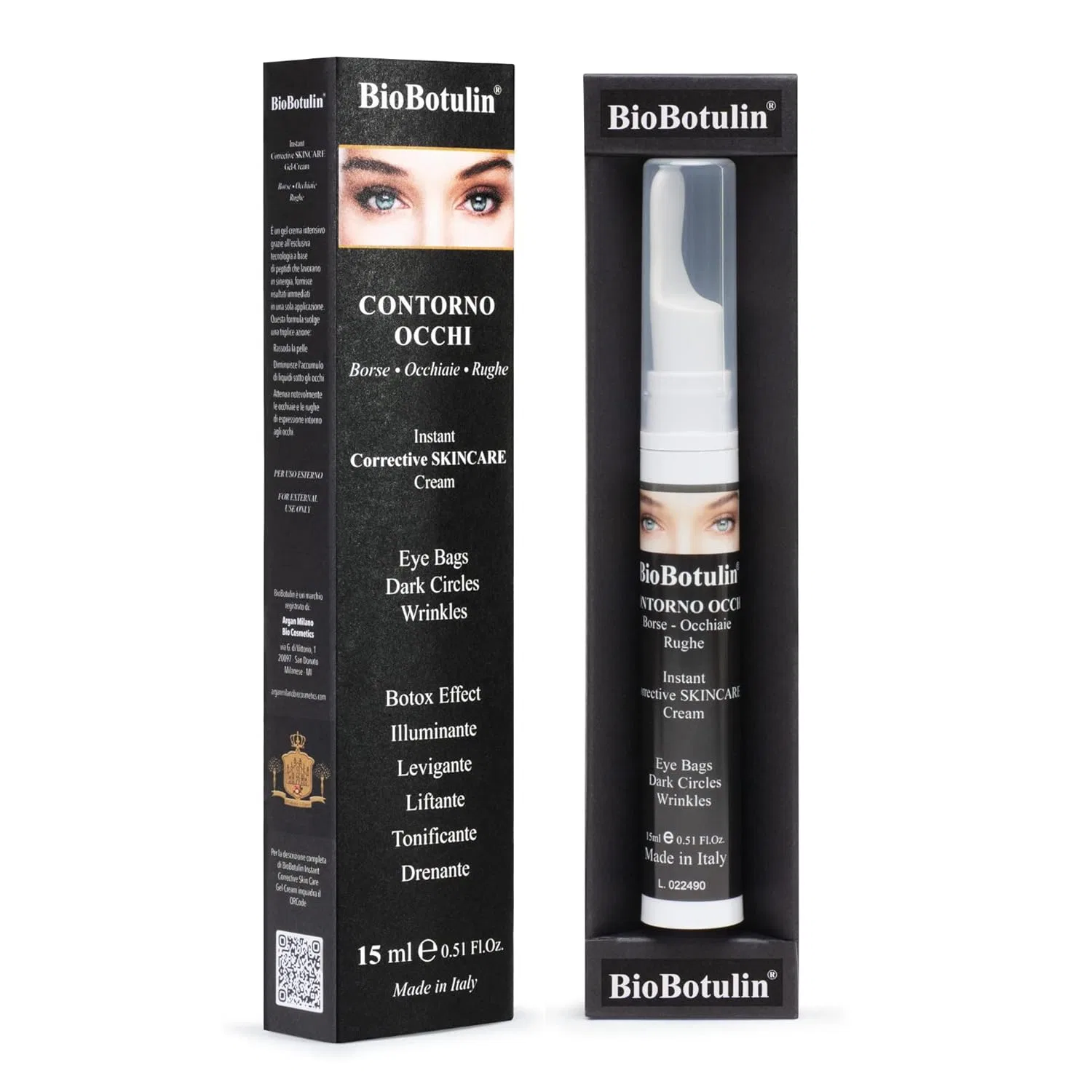 Гель-крем для глаз «BioBotulin» от BioBotulin Argan Milano Bio Cosmetics