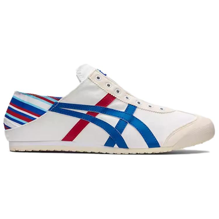 Onitsuka Tiger Асикс Мексика 66 Парати Уайт Классик Блю — Уайт Блю Ред, цвет White Blue Red — фото 2
