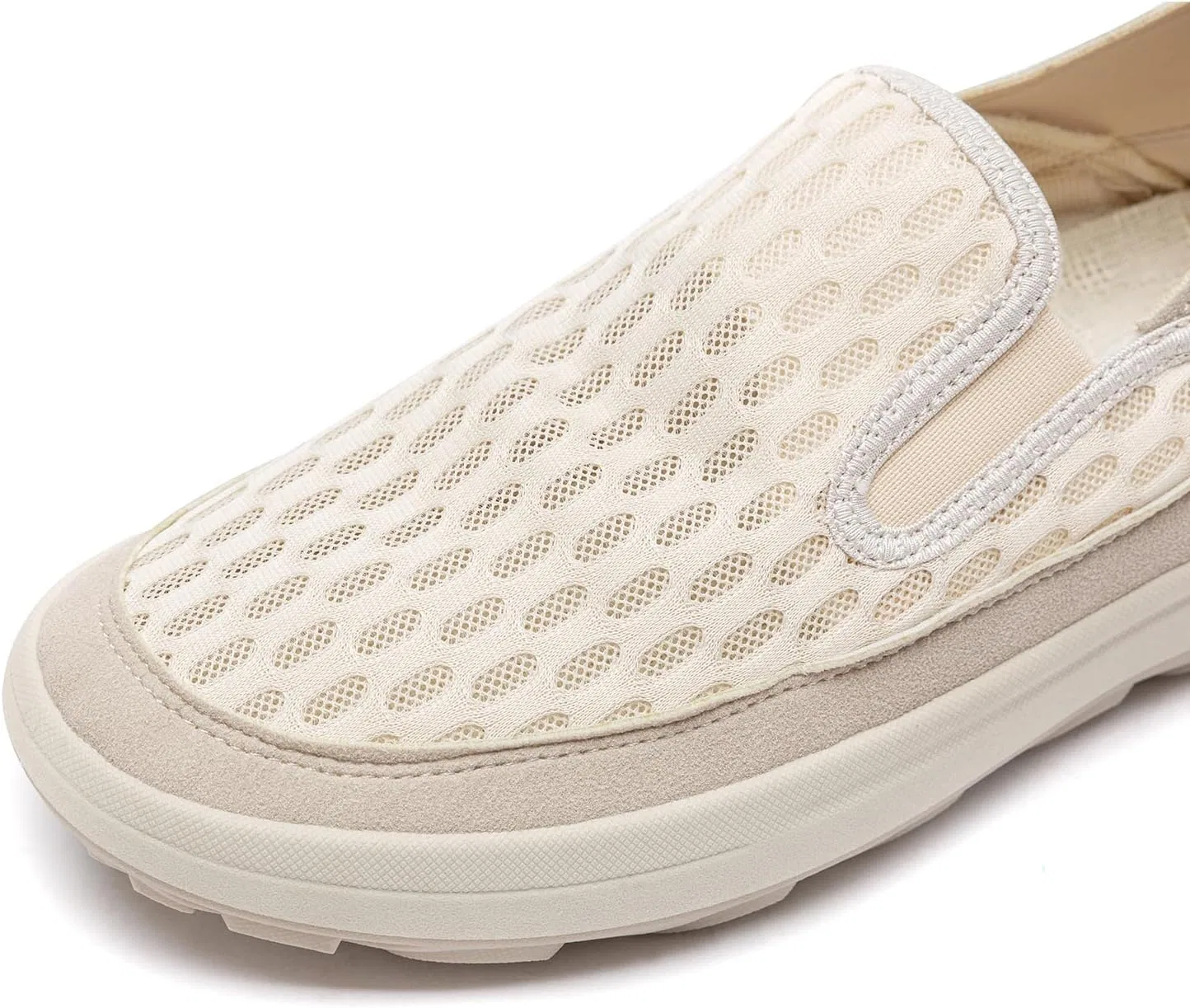 Лоферы дышащие Mesh, Beige Wsvpeto — фото 2