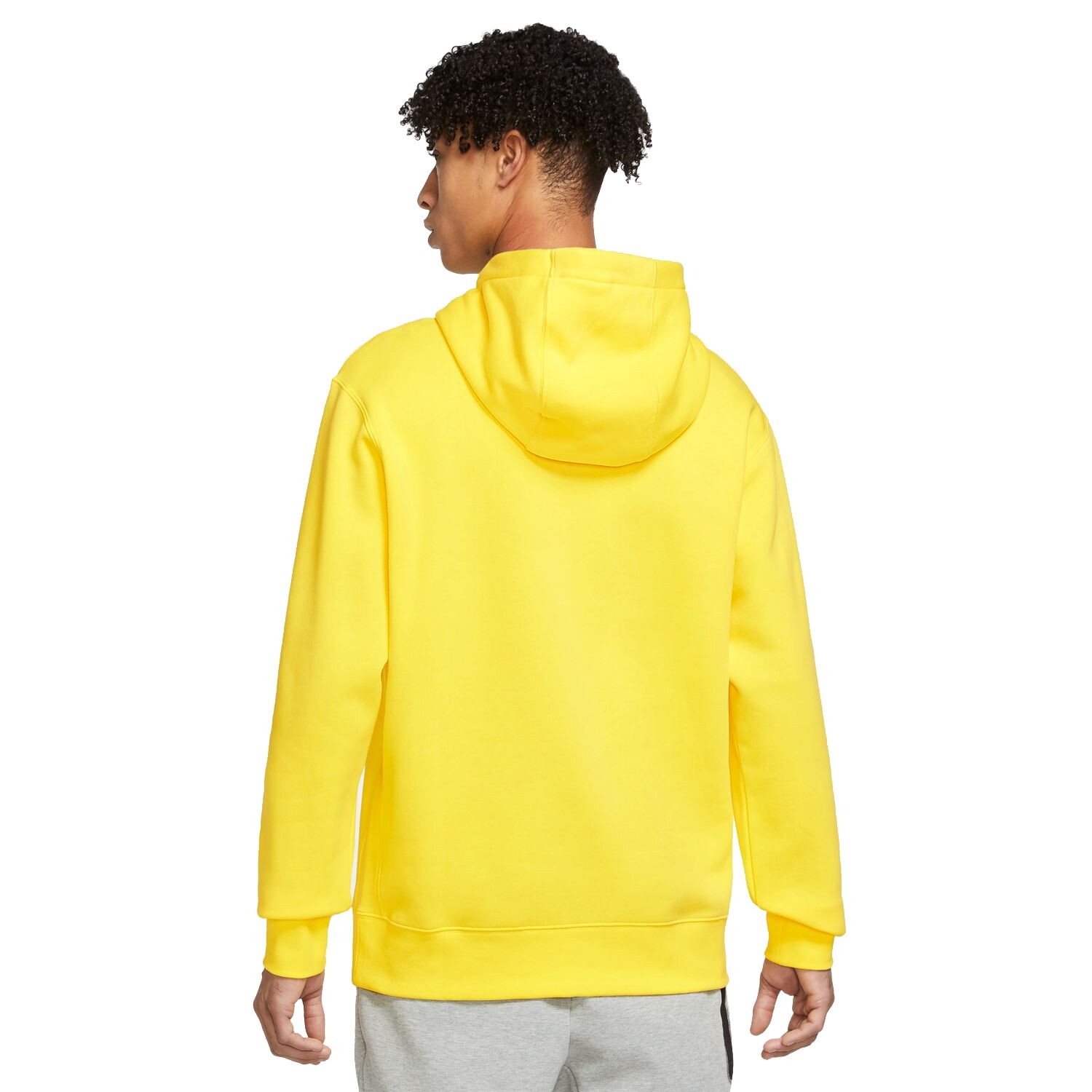 

Флисовый пуловер с капюшоном Sportswear Club Big & Tall Nike, белый