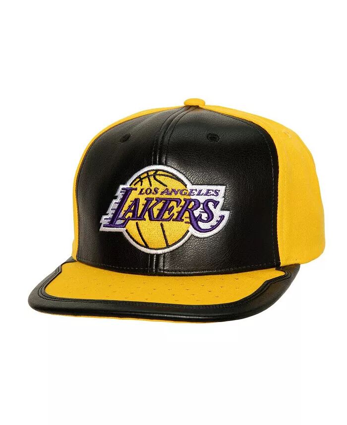 

Мужская черная, золотая бейсболка Los Angeles Lakers Day One Snapback Mitchell & Ness