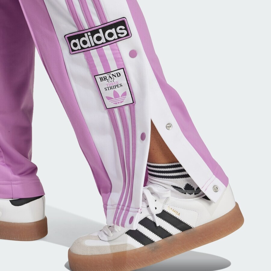Брюки ADIDAS ORIGINALS Loose fit Pants Adibreak, цвет Plum — фото 3