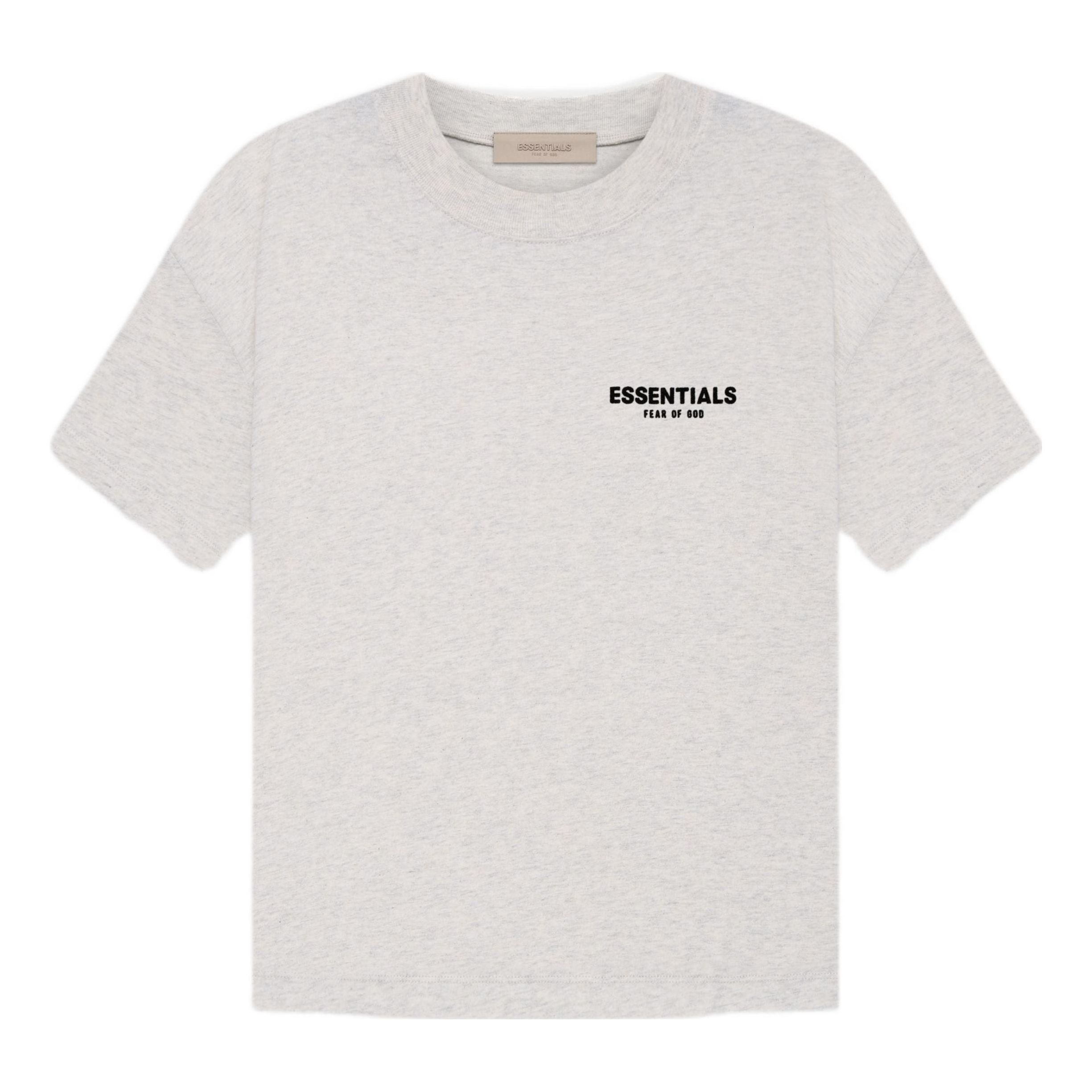 

Футболка Fear of God Essentials SS22 T-Shirt 'Light Oatmeal' 125BT212062F, серый