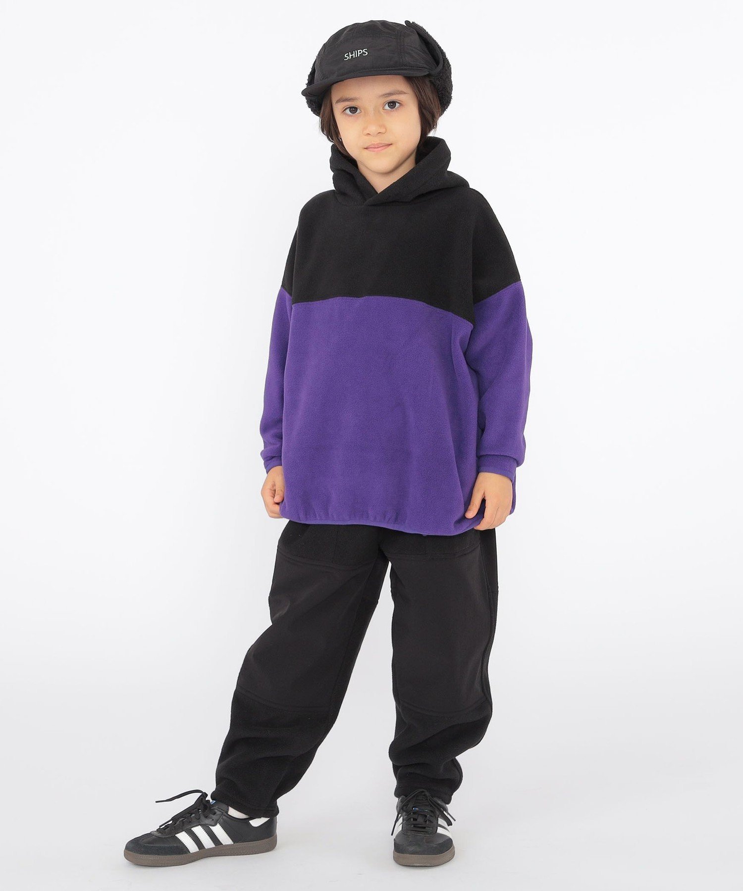 Детские шорты: 100–130 см / Флисовые штаны SHIPS KIDS, Black — фото 4
