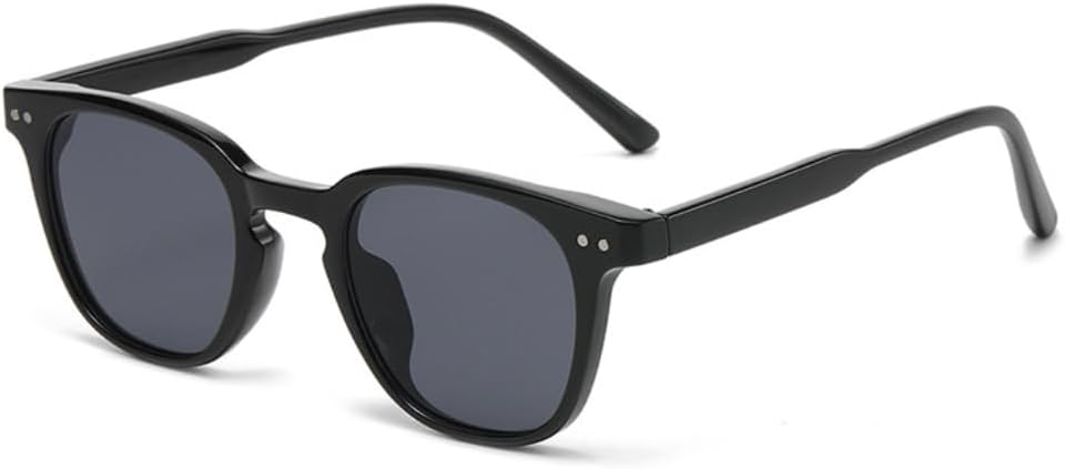 

Солнцезащитные очки с защитой UV400 | Синие круглые очки «кошачий глаз» с заклепками | для женщин и мужчин, для занятий спортом на открытом воздухе и вождения DSVIGF, 01