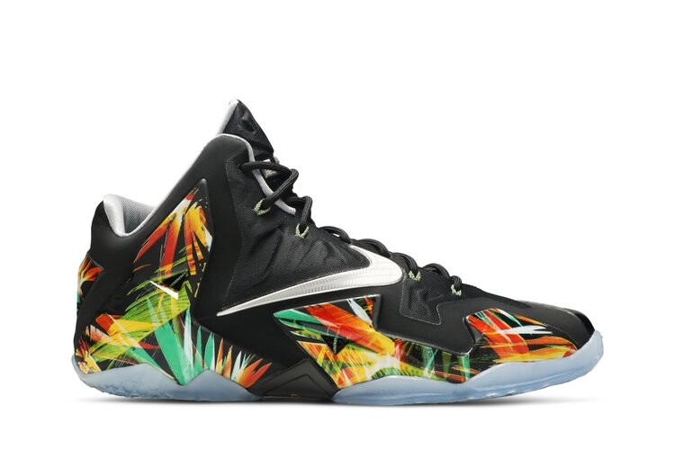 

Кроссовки Nike LeBron 11 'Everglades', черный