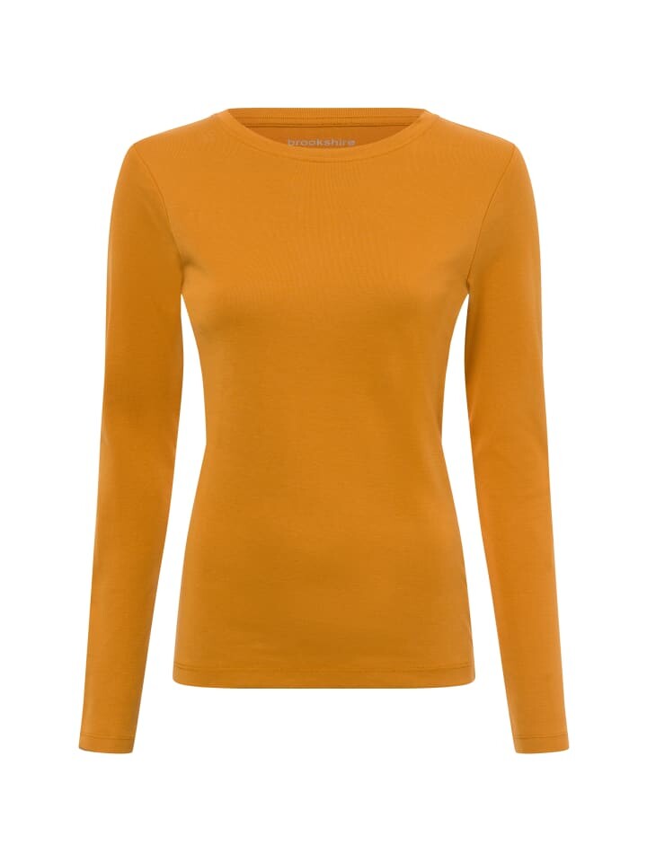 

Футболка brookshire Langarmshirt, кэмел