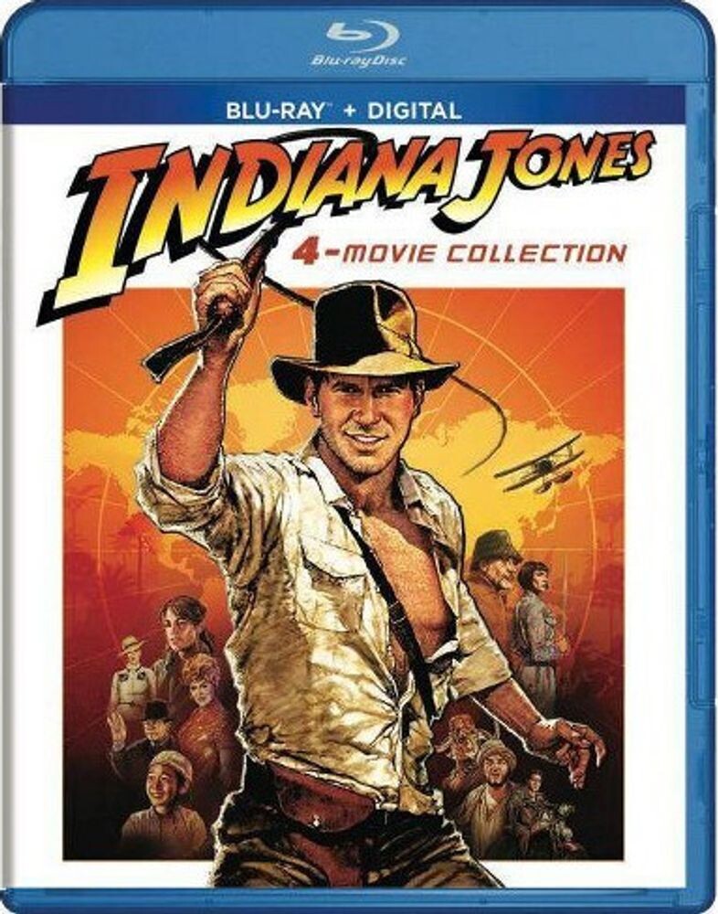 

Диск Blu-ray Indiana Jones 4-Movie Collection [1981-2008]