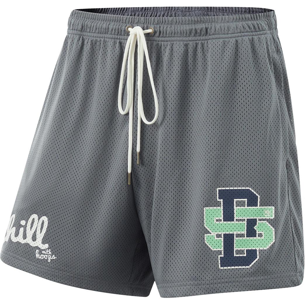 

Лининг Бадфайв спортивные шорты мужские элегантный серый