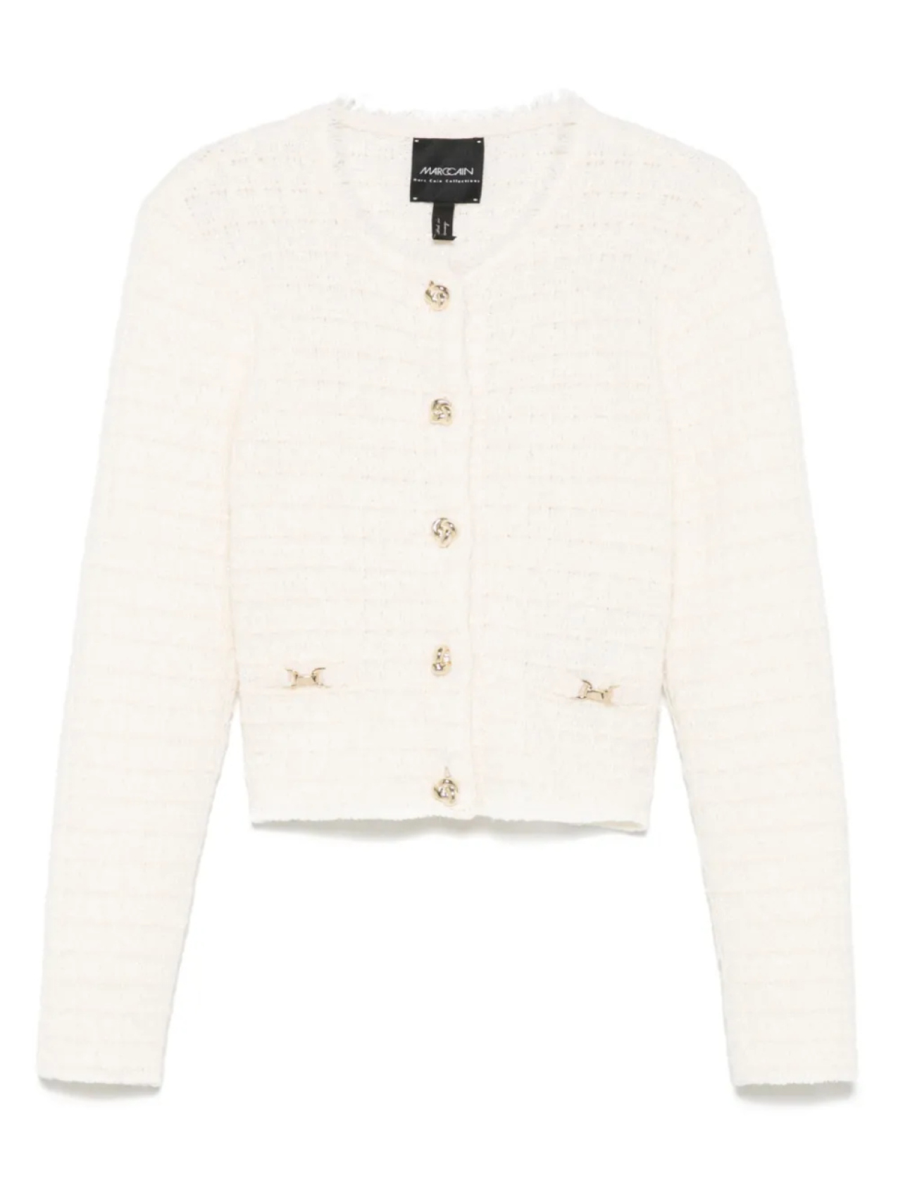 

Кардиган с логотипом MARCCAIN, белый