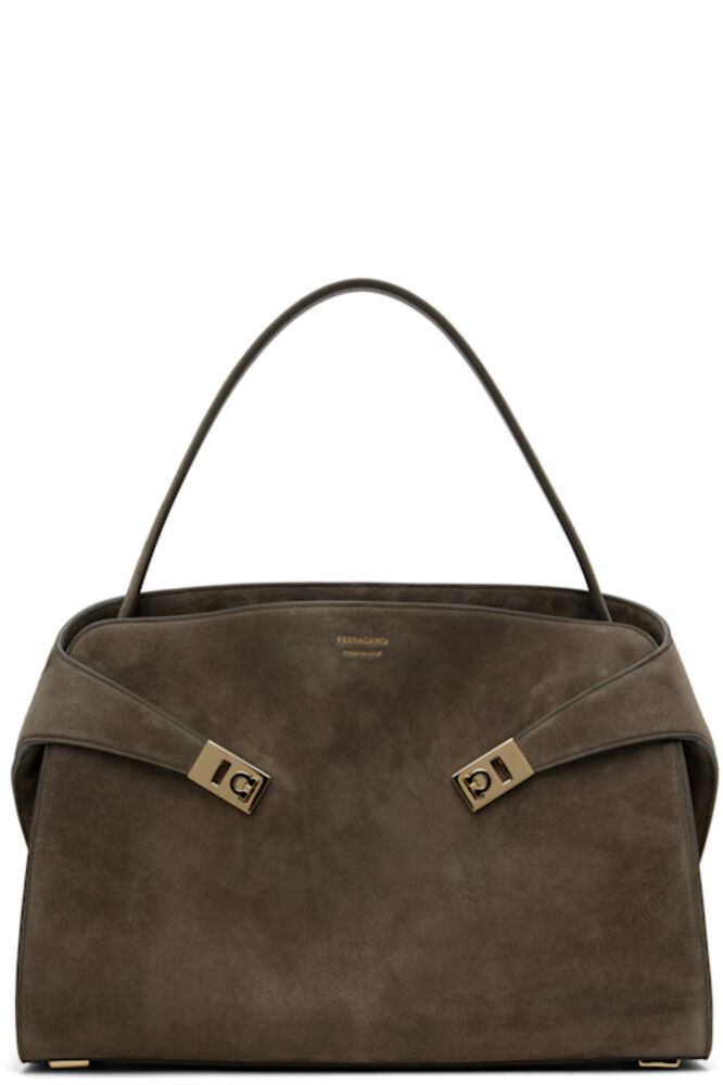 

Мягкая сумка Taupe Hug Ferragamo