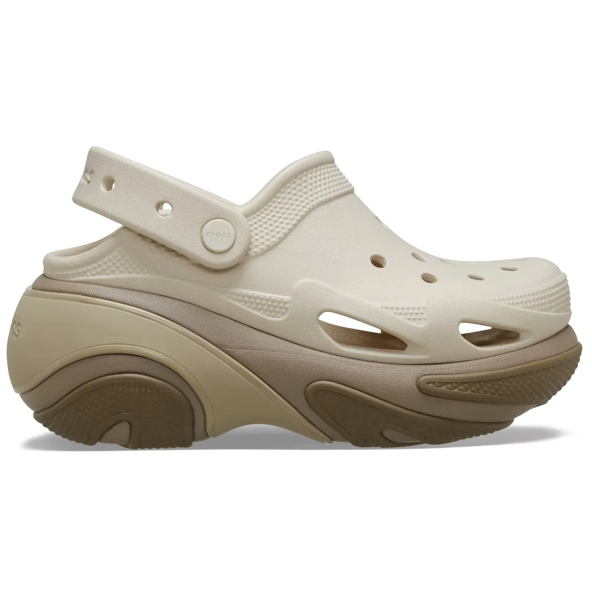

Унисекс Bubble Crush Clog Clog U Crocs Сабо, цвет Marrón claro
