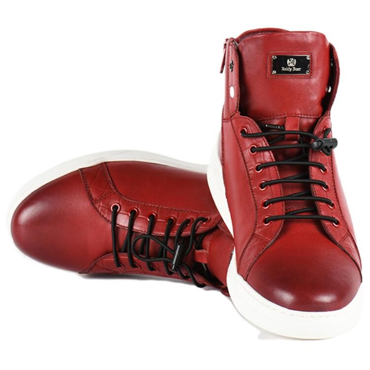 Кроссовки мужские Lifestyle Shoes Men High-Top Red Raidy Boer, красный — фото 4
