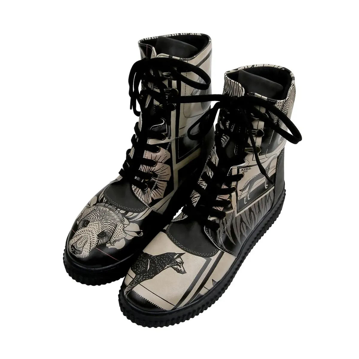 Ботинки на шнуровке DOGO "Women's Future Boots Explore 36 Women's Future Boots Vegan Dam", Vegan, бежевый — фото 2
