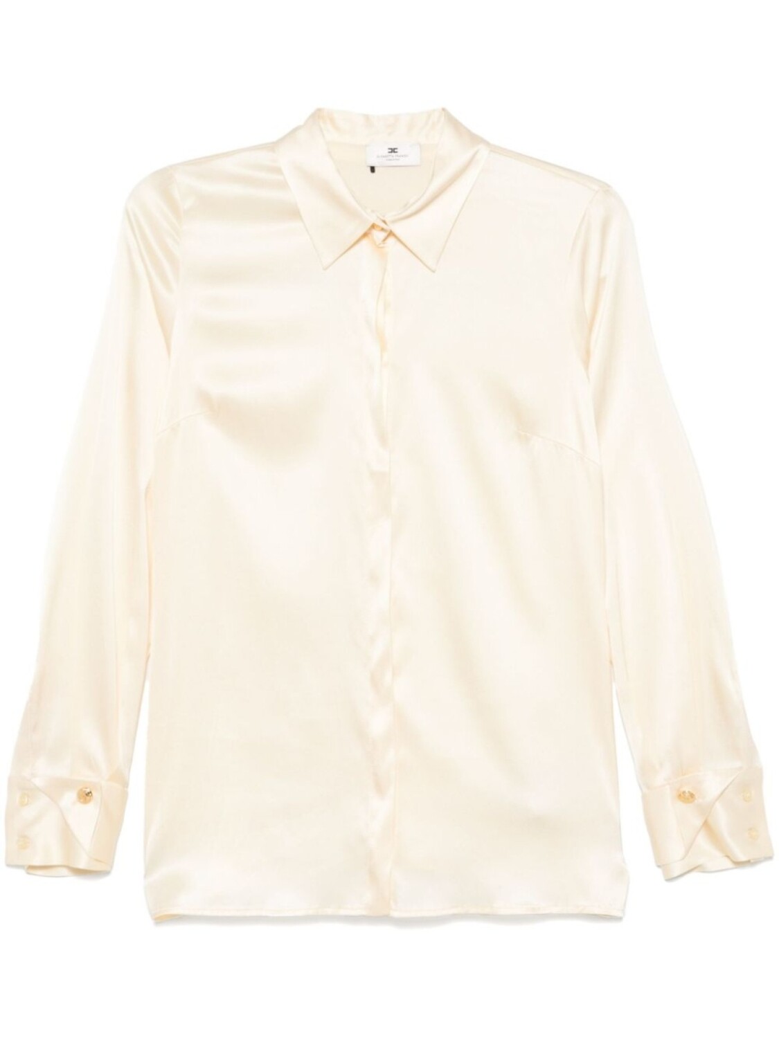 

Elisabetta Franchi блузка с двойными манжетами, желтый