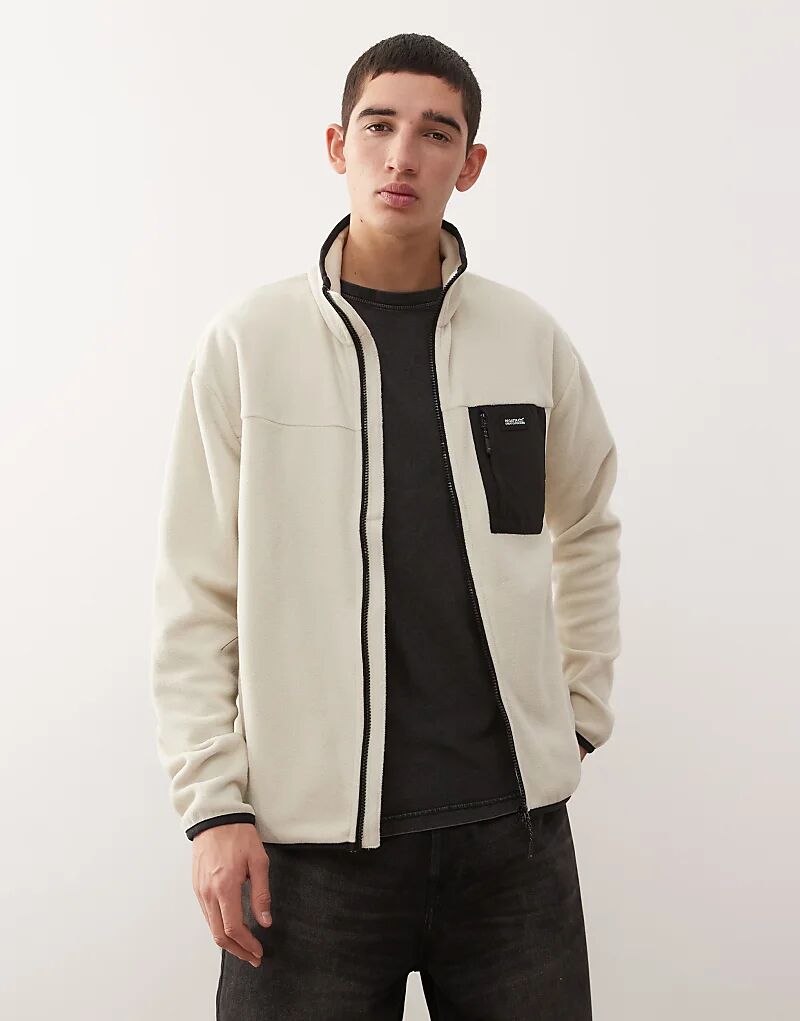 

Флисовая кофта Regatta Frankie на молнии серого цвета