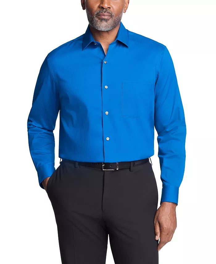 

Мужская рубашка Regular Fit Everyday Defense Van Heusen, синий
