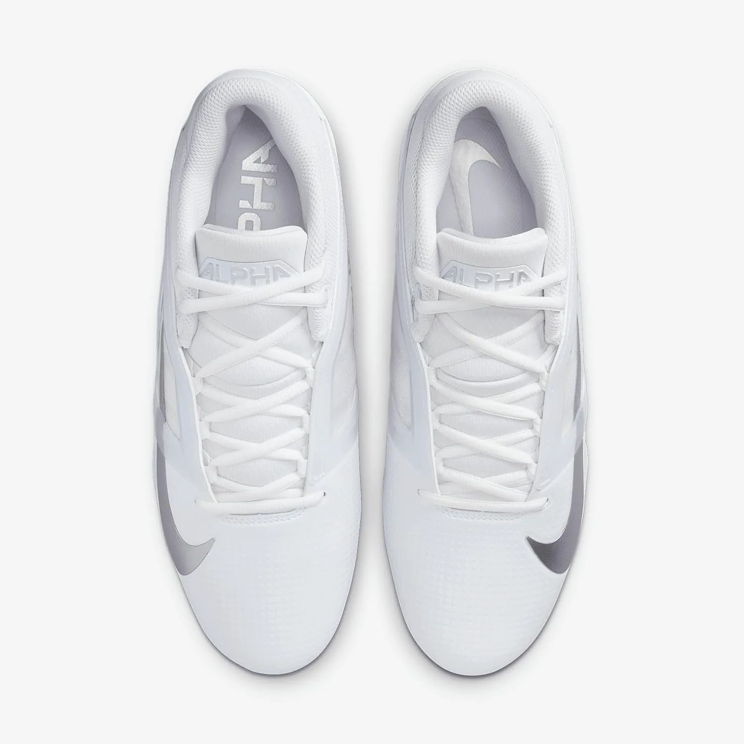 Футбольные бутсы Nike Men's Alpha Menace 4 Pro NRG, белый/металлик серебристый — фото 3