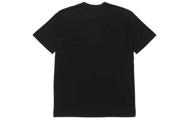 Футболка emblem heart t-shirt 'black' Comme Des Garcons Play, черный — фото 2