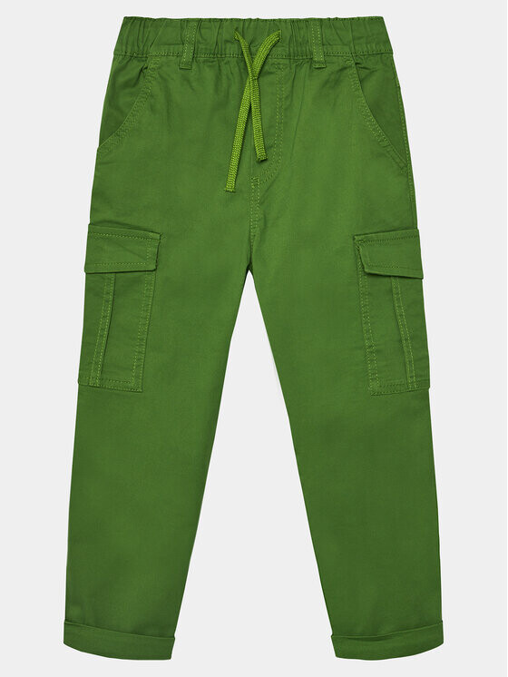 

Тканевые брюки прямого кроя United Colors Of Benetton, зеленый