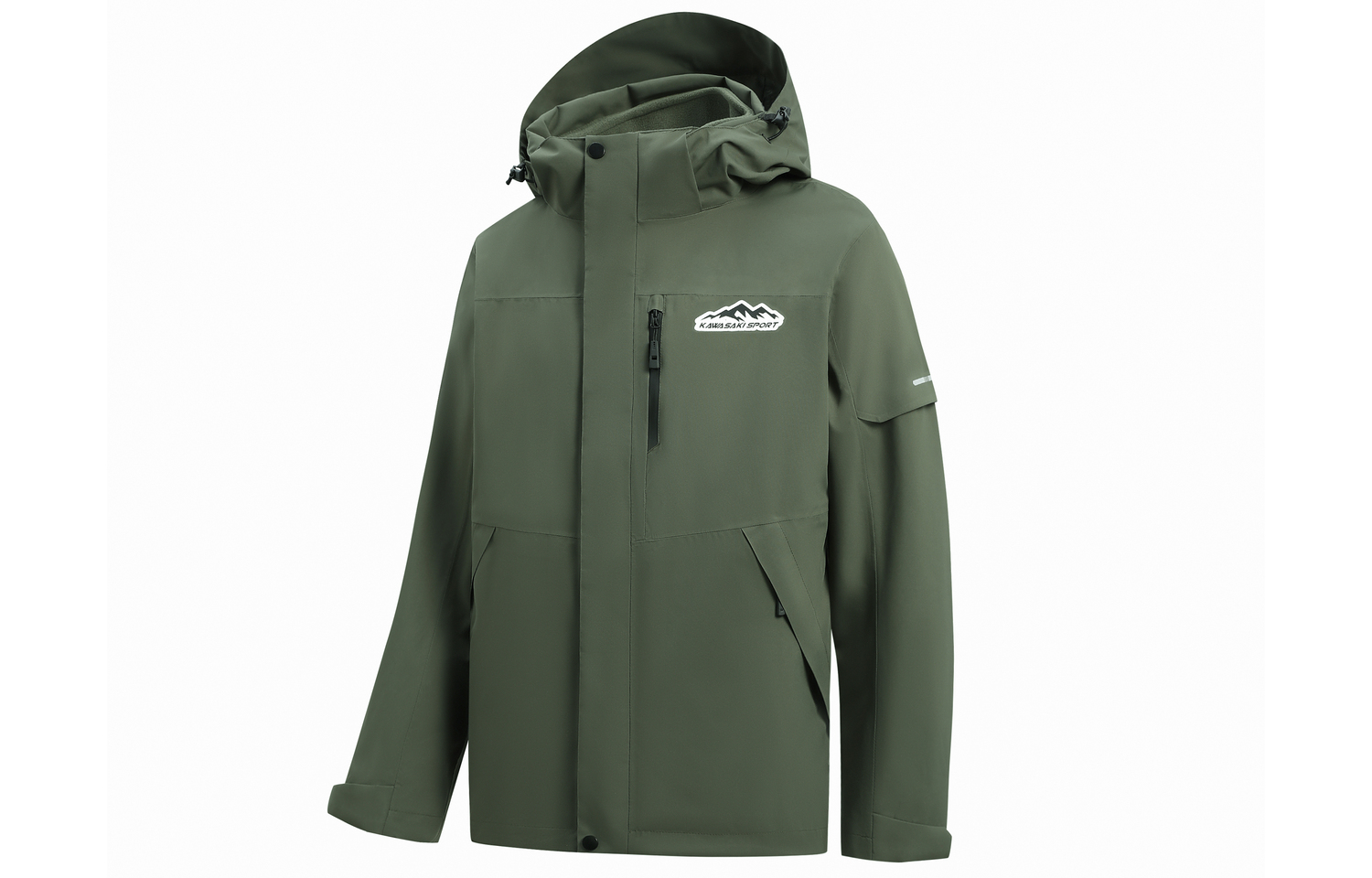 

Kawasaki Универсальная летняя ветровка для альпинизма, Pine Green