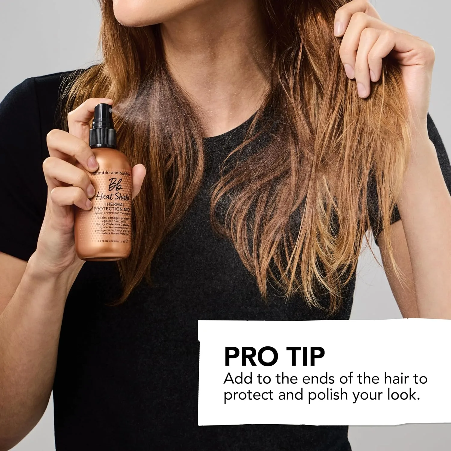Bumble and bumble Heat Shield Blow Dry Accelerator Hair Mist - сокращает время сушки, защищает от пушистости и высоких температур, разглаживает, для всех типов волос Bumble And Bumble. — фото 4