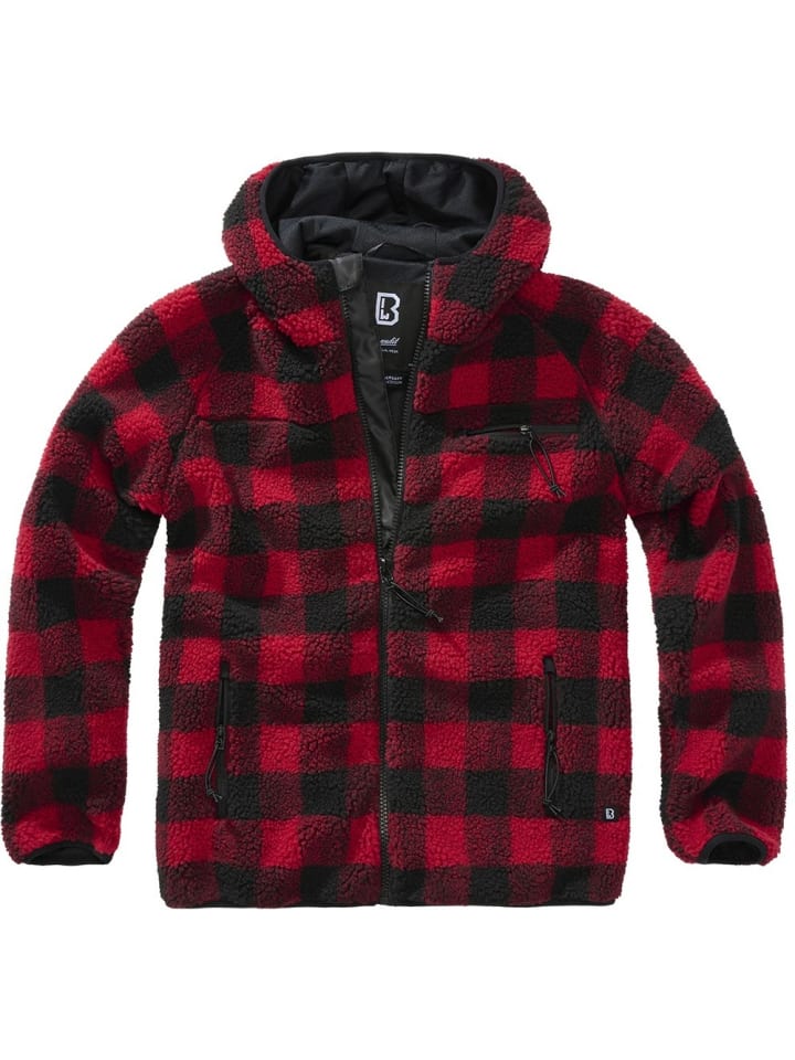 

Флисовая куртка Teddyfleece Worker Jacket Brandit, красный