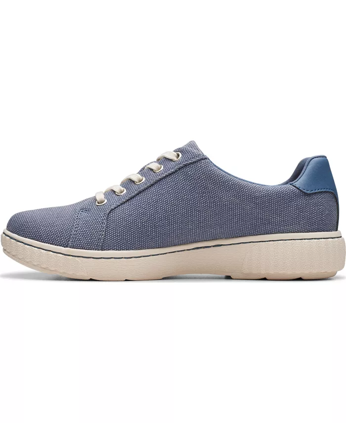 Женские кроссовки Caroline Echo Slip On Clarks, синий — фото 3