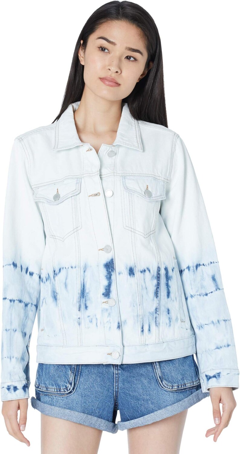 

Куртка Blank NYC Bleach Tie-Dye Trucker Jacket, цвет Manic Monday