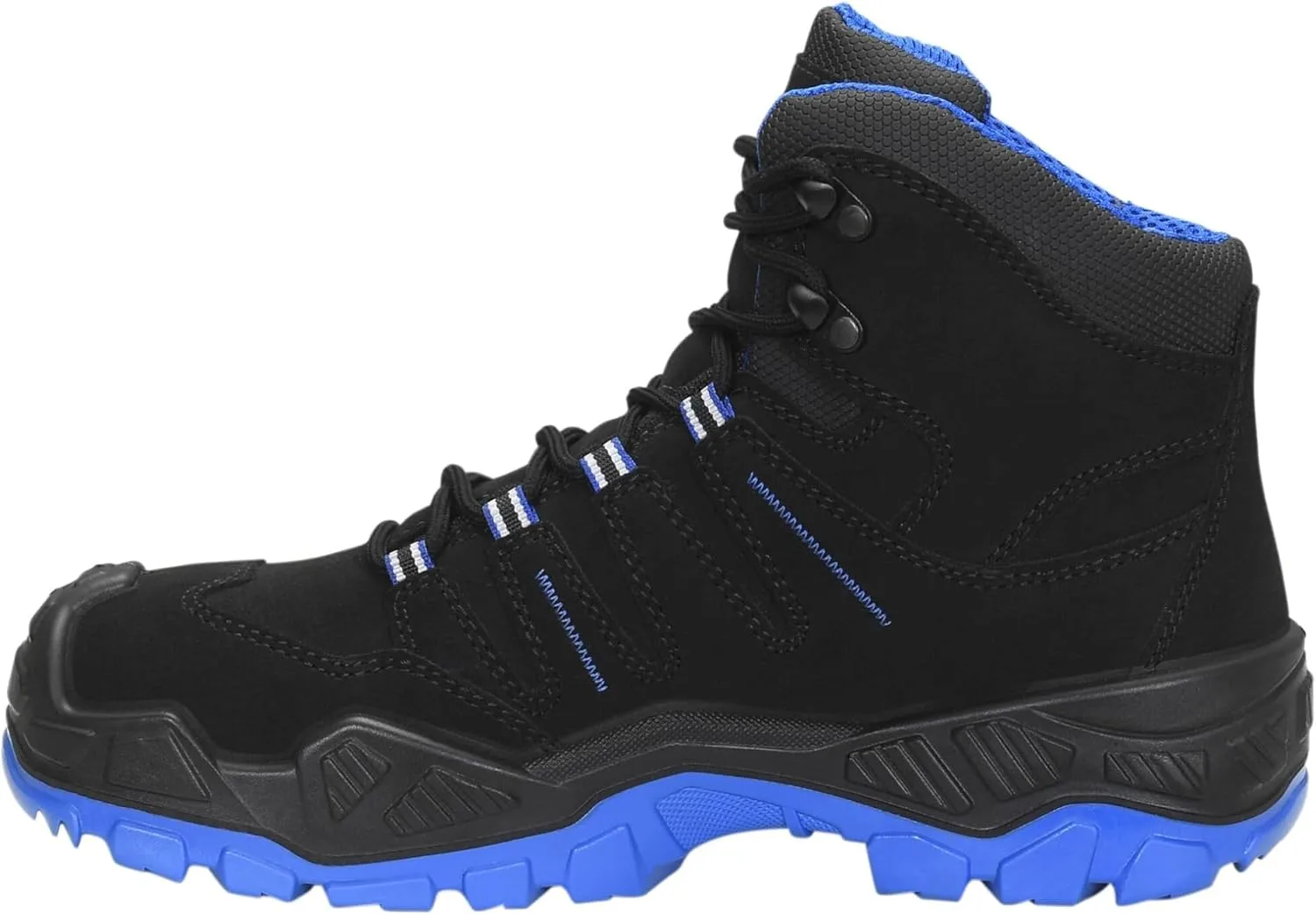 Защитные ботинки ELTEN Unisex Quentin Черно-синий Mid Esd S3s — фото 3