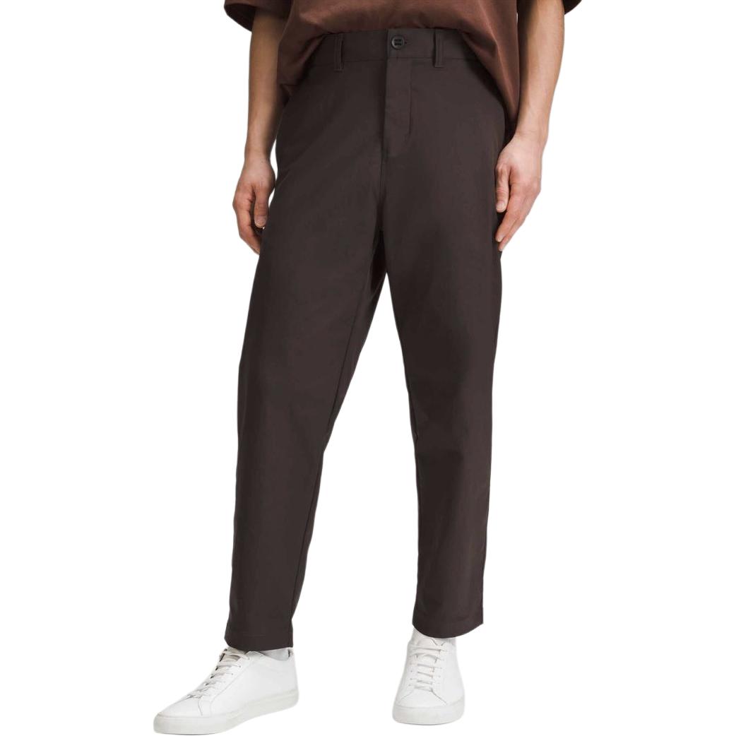 

Расслабленные зауженные повседневные брюки мужские Lululemon, Drip Coffee/Espr