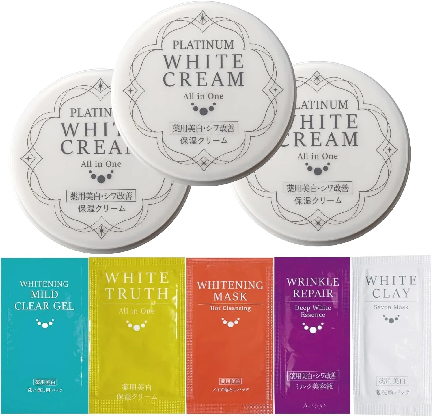 Дневной крем с ниацинамидом Le Soir Platinum White Cream, 40 г