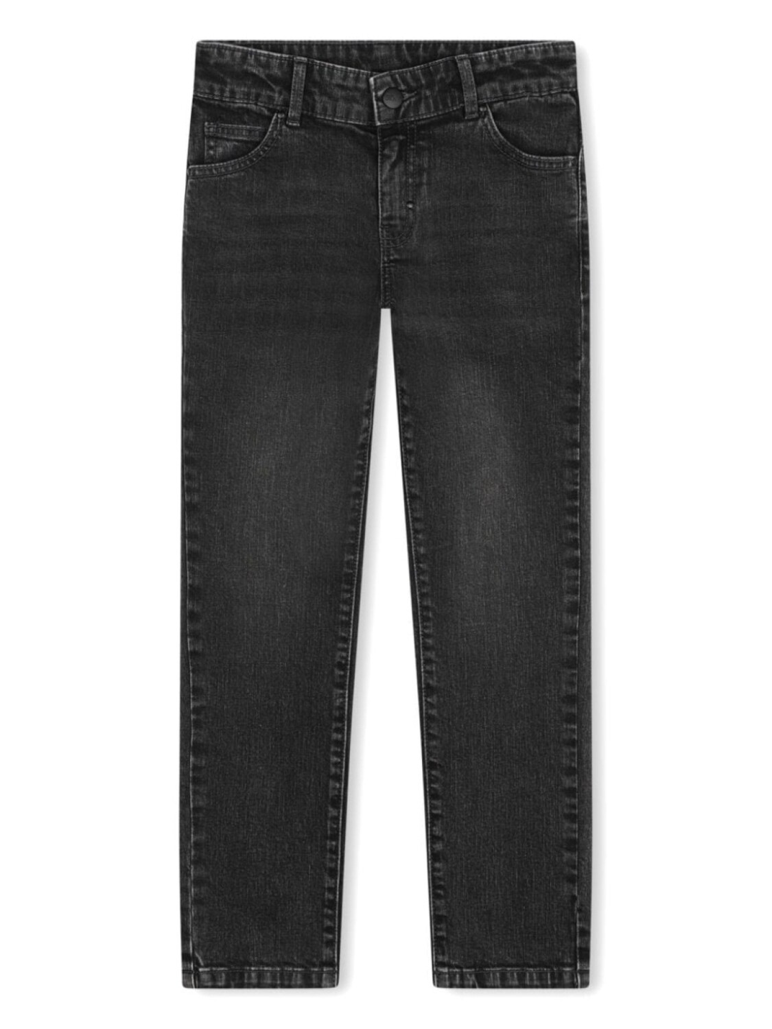 

Dkny Kids джинсы с логотипом, черный