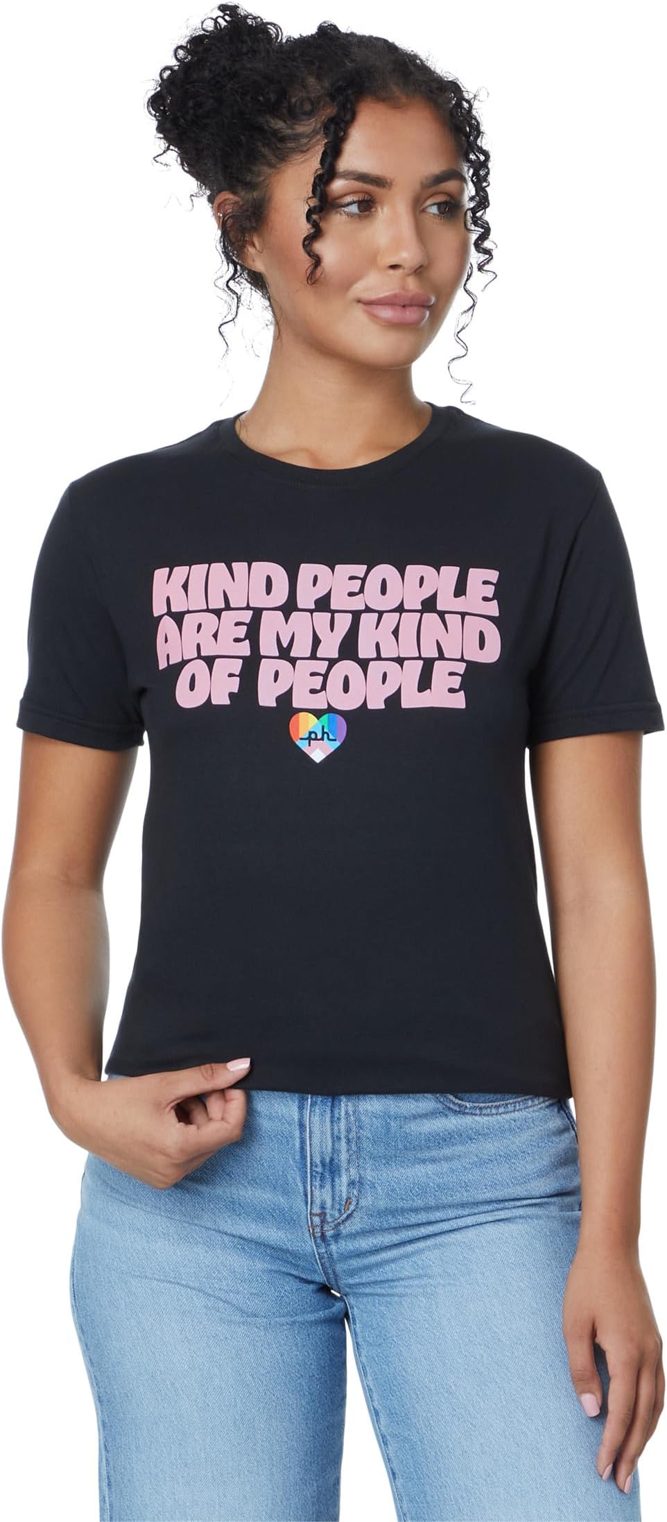 

Футболка The Phluid Project Kind People Premium Blend Short Sleeve Tee, черный