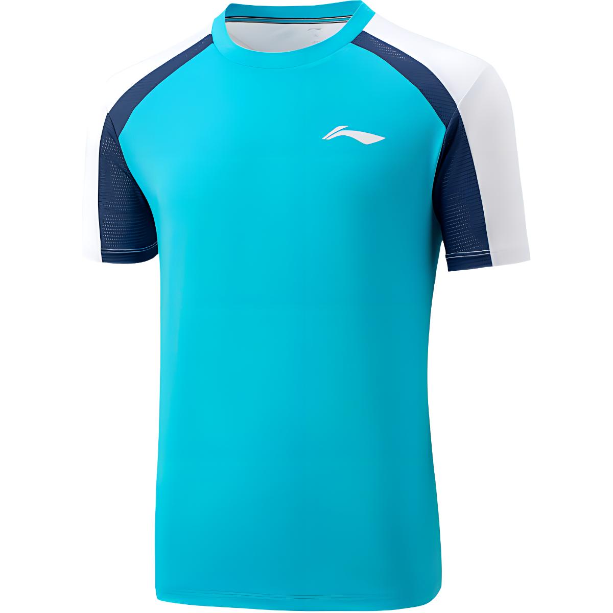 

Теннисная майка мужская light aqua blue LINING, синий